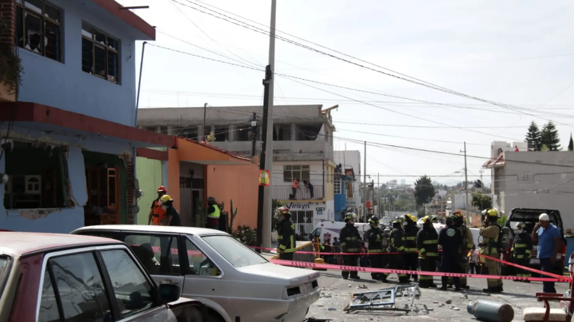 Explosión de tanque de gas